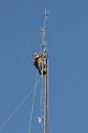 Bob-K4NBC Raising New Antenna 12